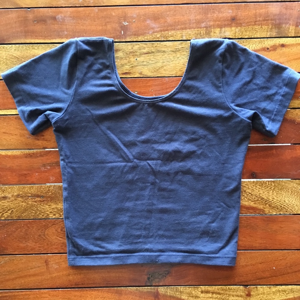 American Apparel Jersey Crop Top